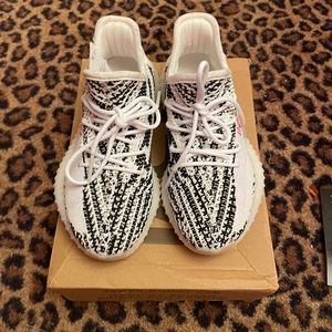 Zebra Yeezy Boost